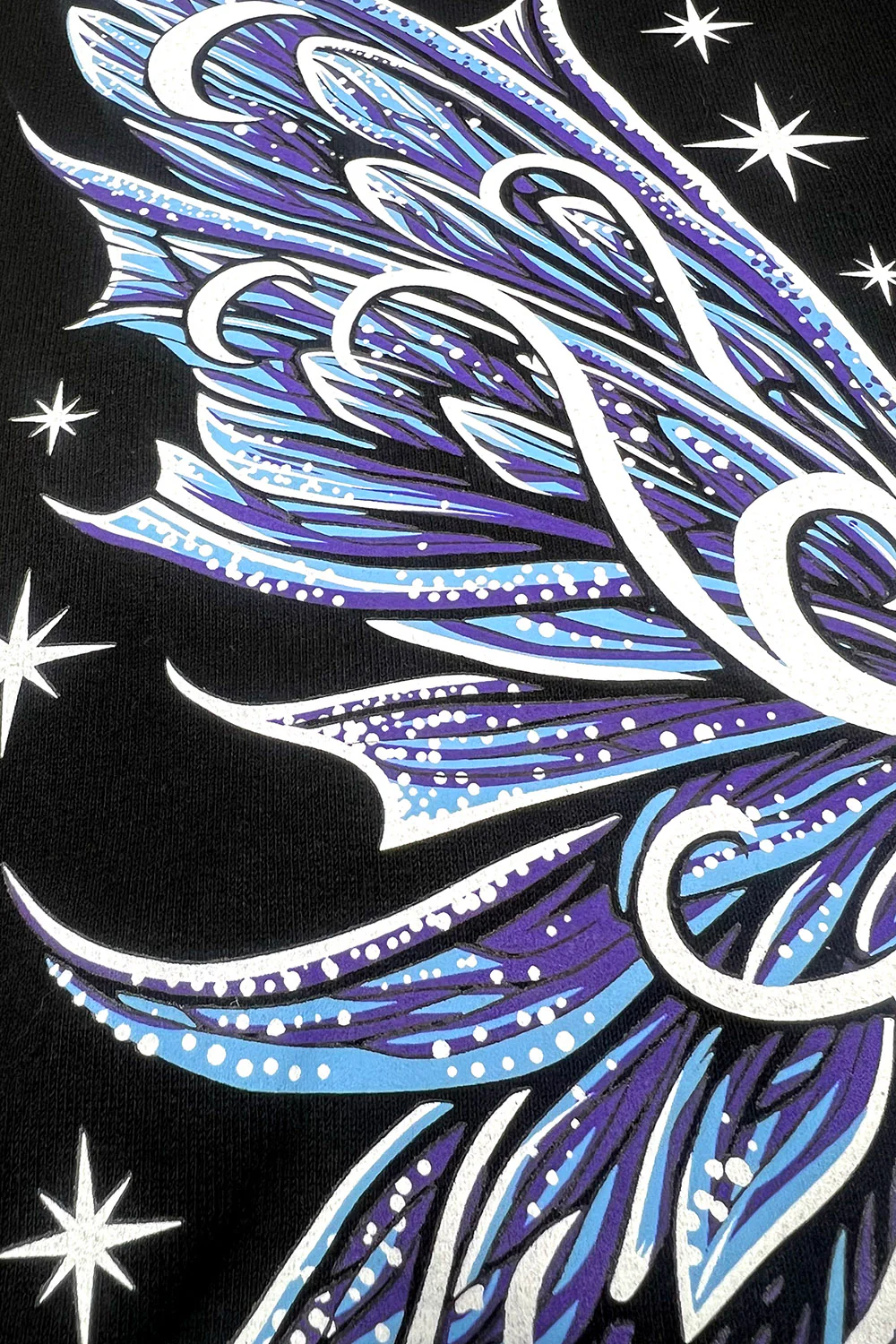 Moon Moth Wings T-shirt - Image 8