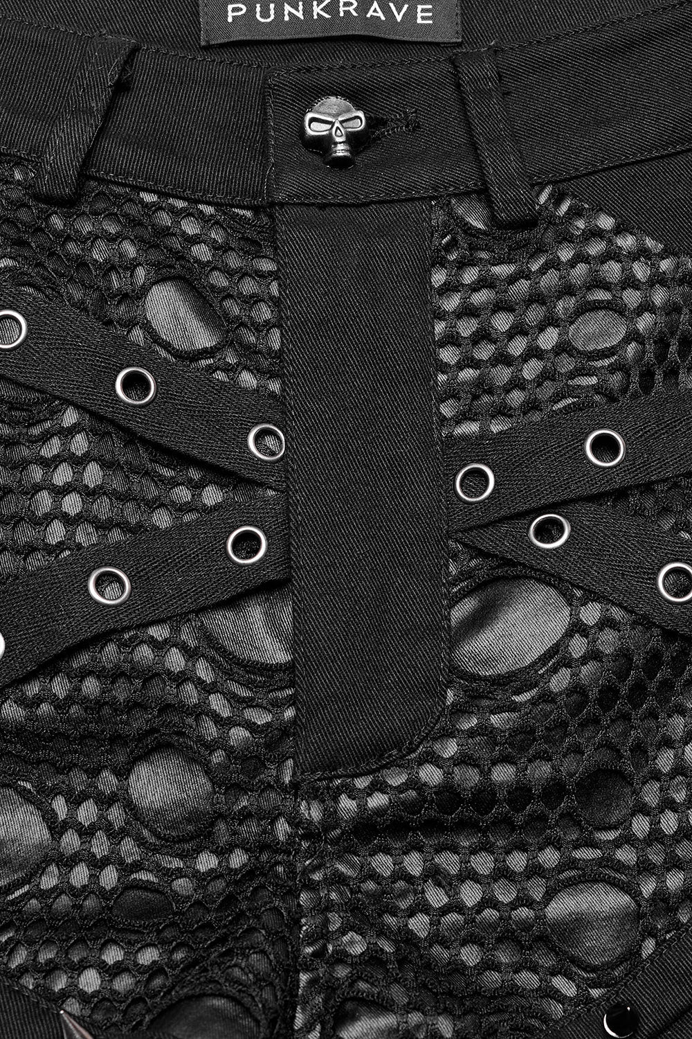 Moonhollow Spiked Shorts with Leg Straps - Image 12