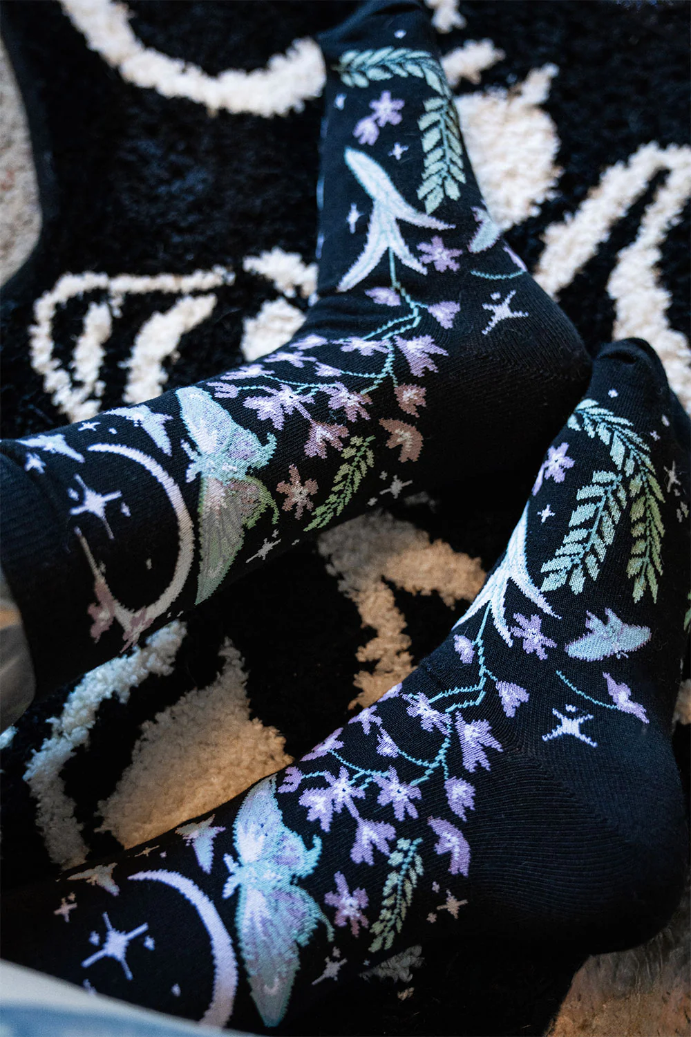 Moonpetal Luna Moth Socks - Image 2
