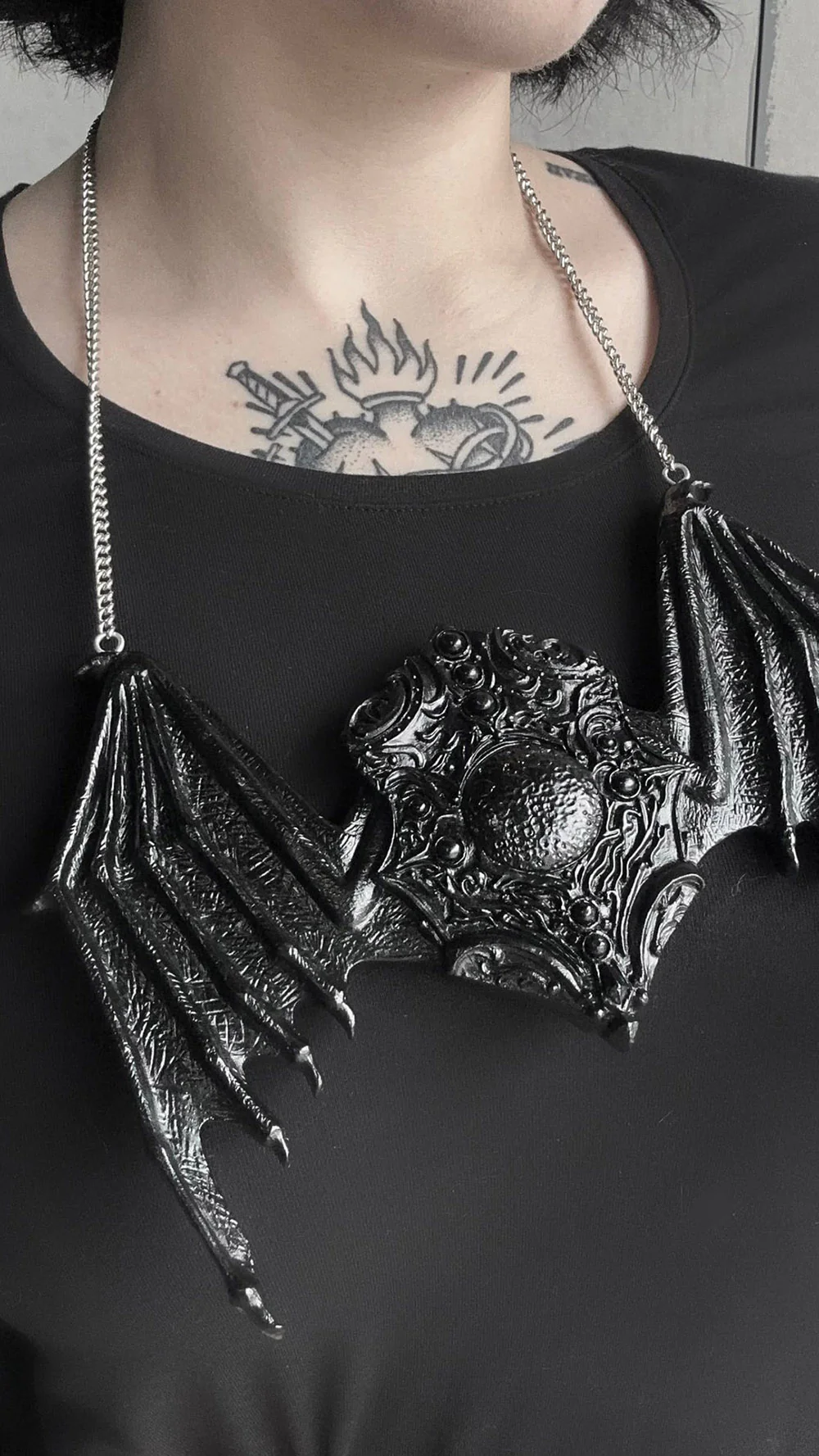 Moonshadow Statement Necklace - Image 3