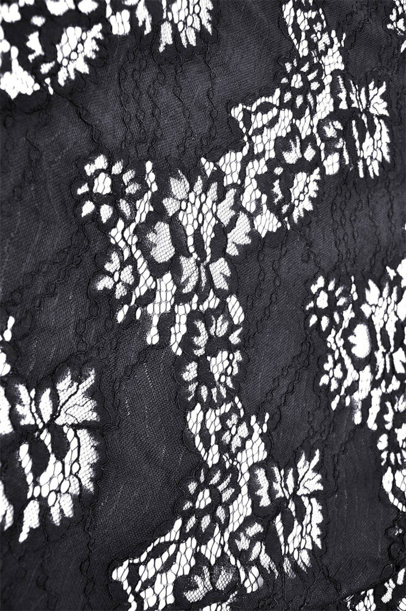 Moonwraith Long Lace Cardigan - Image 11
