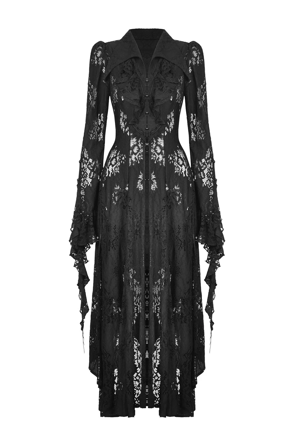 Moonwraith Long Lace Cardigan - Image 2