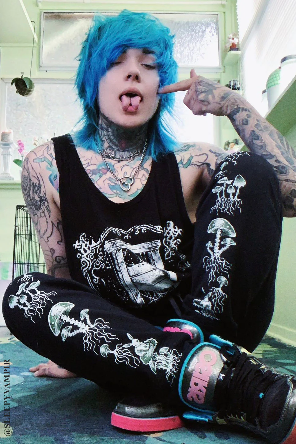 Morbid Mushroom Joggers [UNISEX] - Image 5