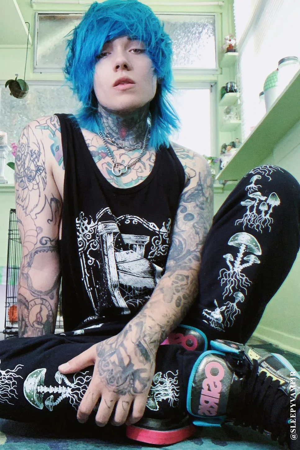 Morbid Mushroom Joggers [UNISEX] - Image 8
