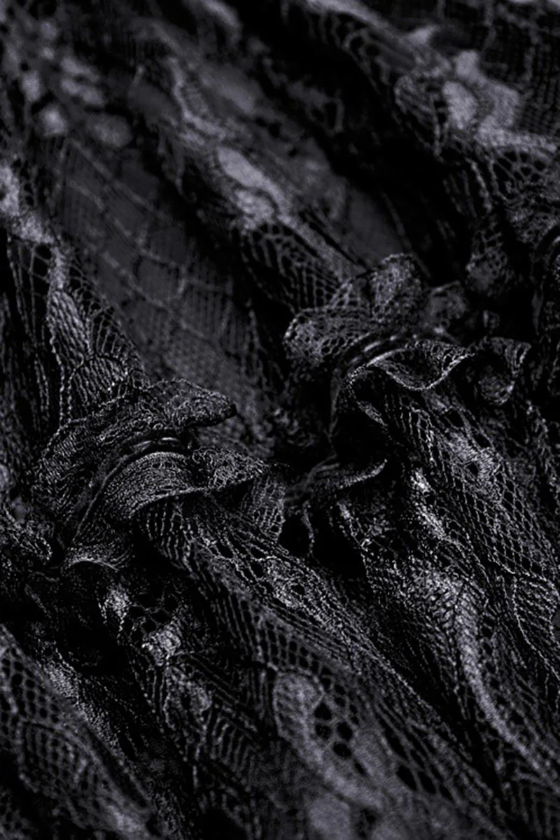 Morose Velvet Victorian Maxi Dress - Image 10