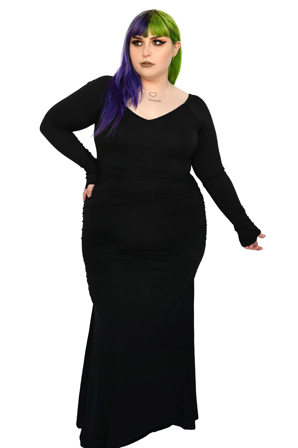 Morticia Maxi Dress - Image 7