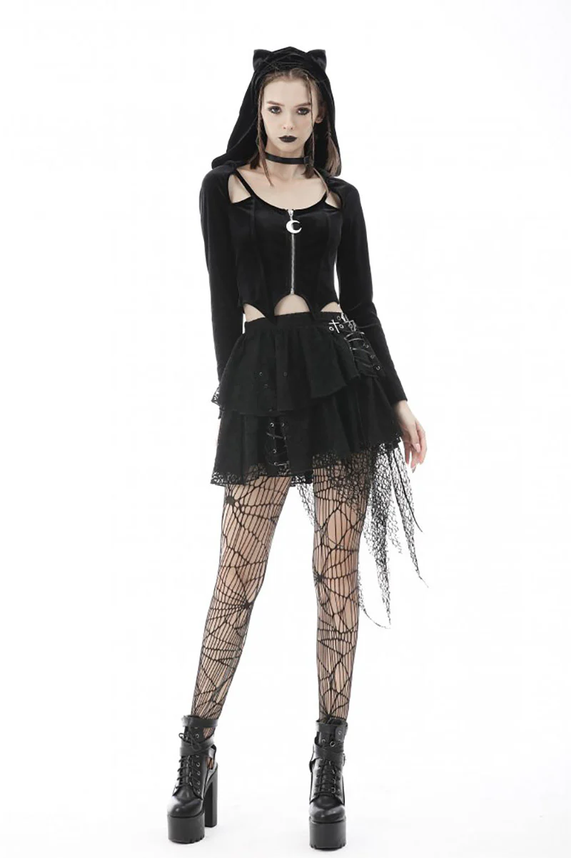 Scaredy Cat Crop Top - Image 3