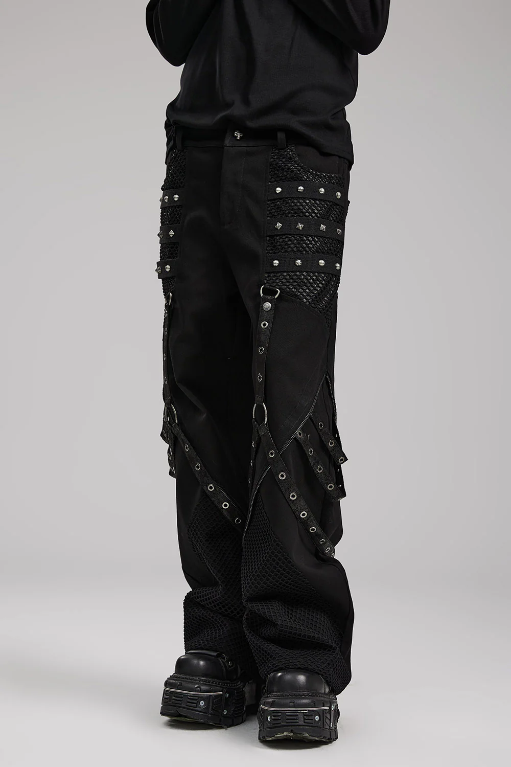 Night Cometh Baggy Pants [BLACK] - Image 7