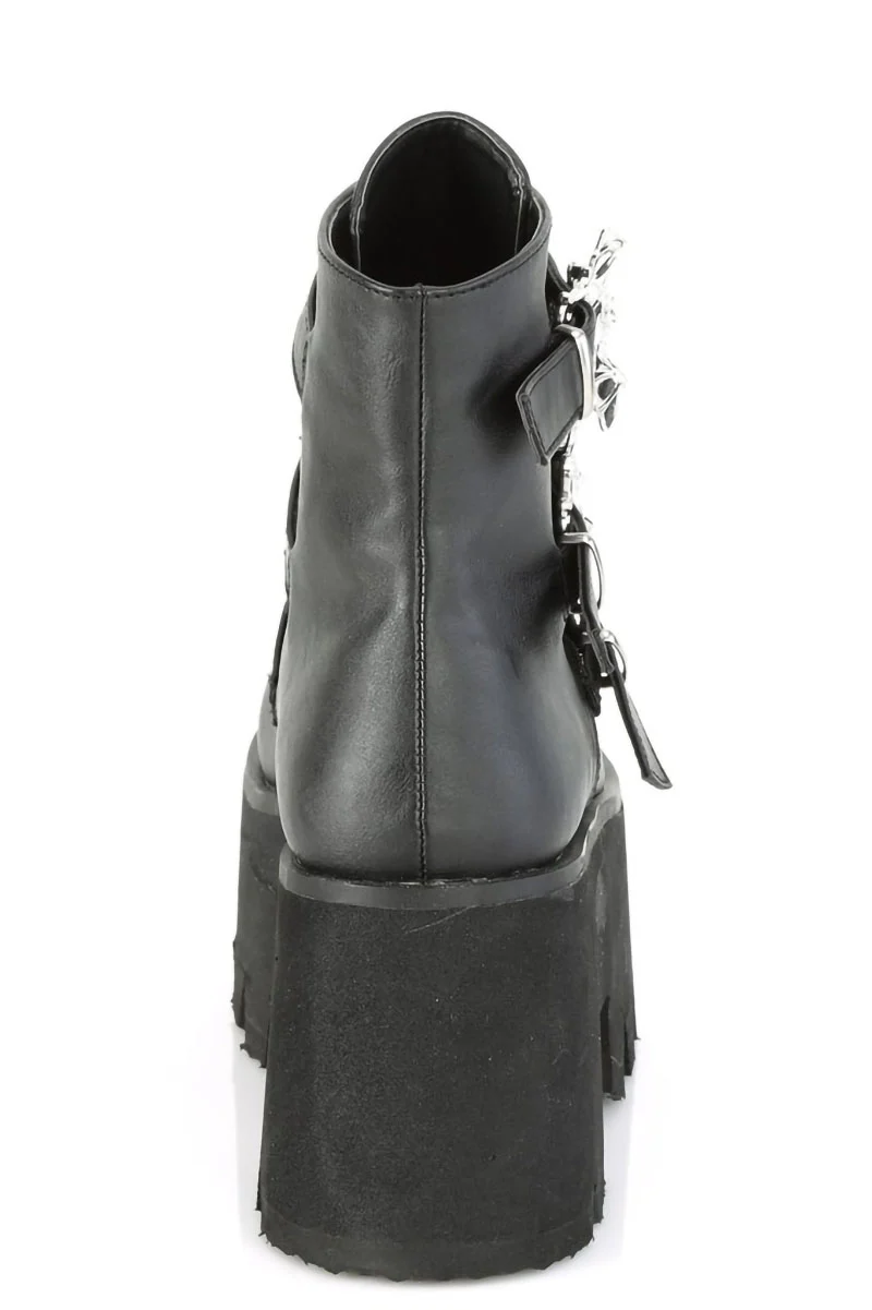 Night Flight Chunky Bat Boots [ASHES-55 Platform Boots] - Image 4