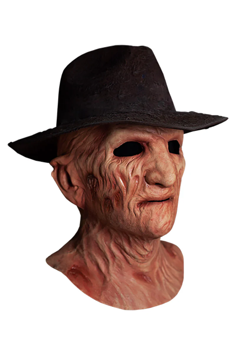 Nightmare on Elm Street 2 Deluxe Freddy Krueger Mask & Hat - Image 3