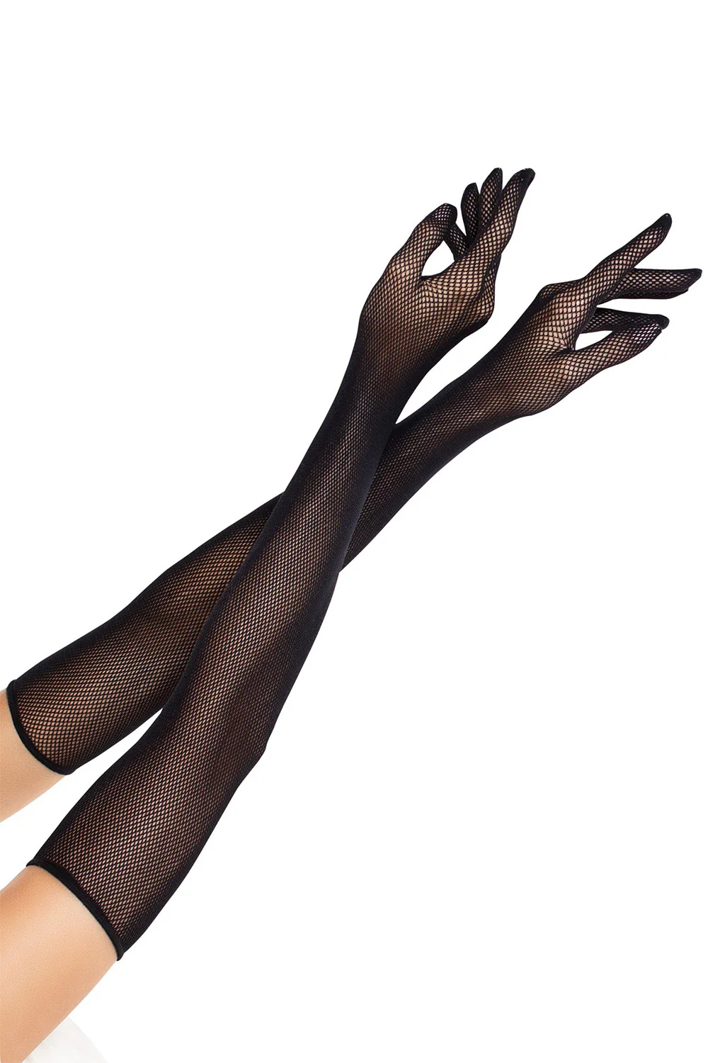Nightveil Long Fishnet Gloves - Image 3