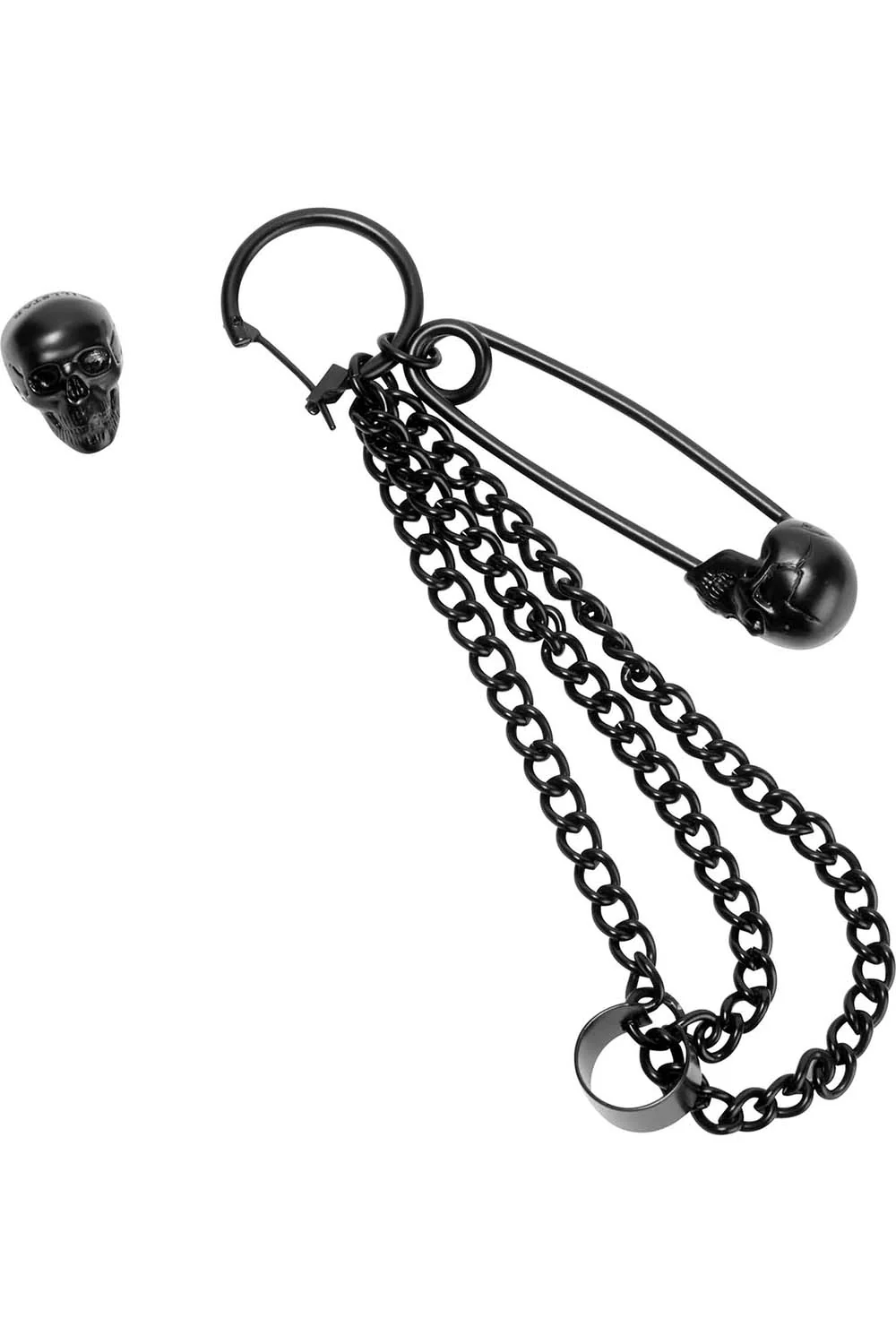 Noir Earrings [Black] - Image 4