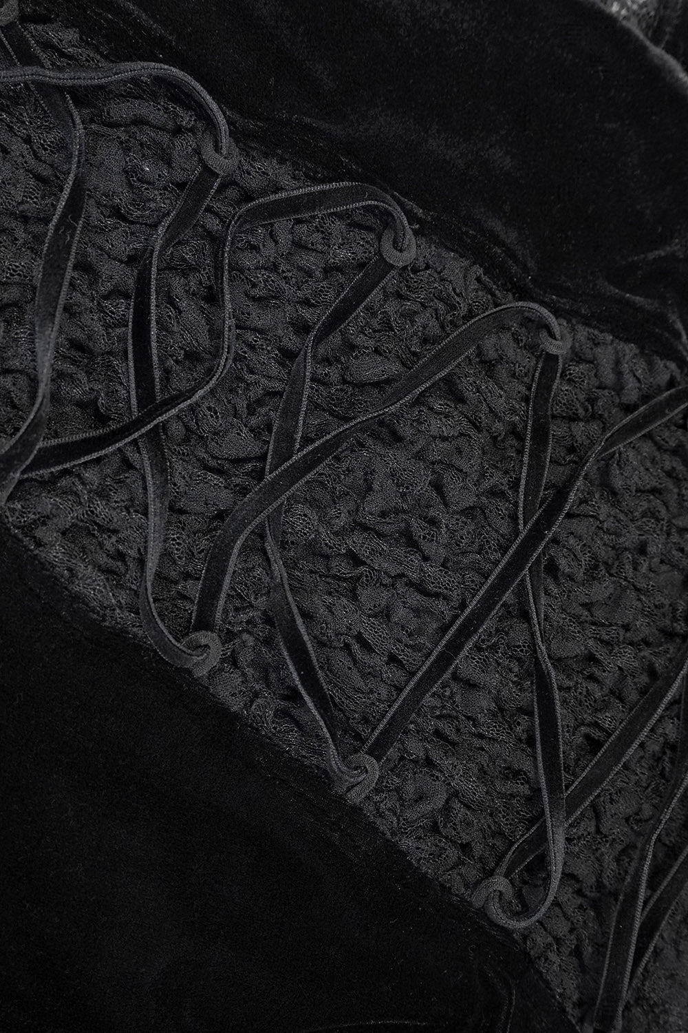 Nosferatu Lace Sleeve Gothic Top - Image 8
