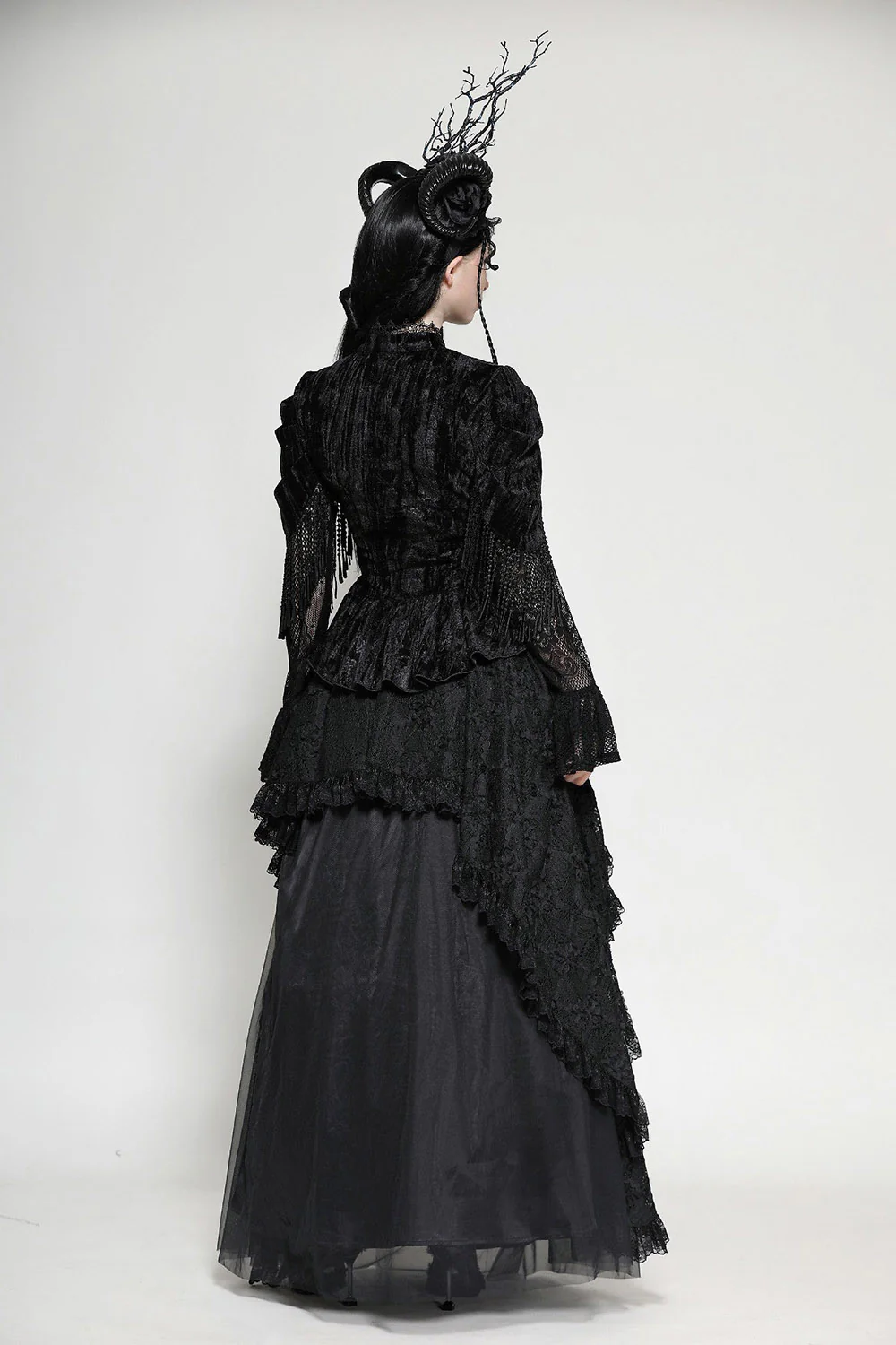 Note Dame Peplum Top - Image 9