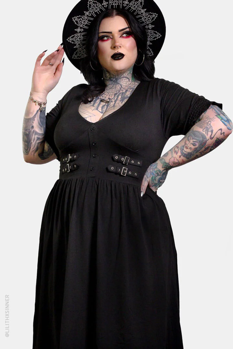 Oblivion Midi Dress - Image 5