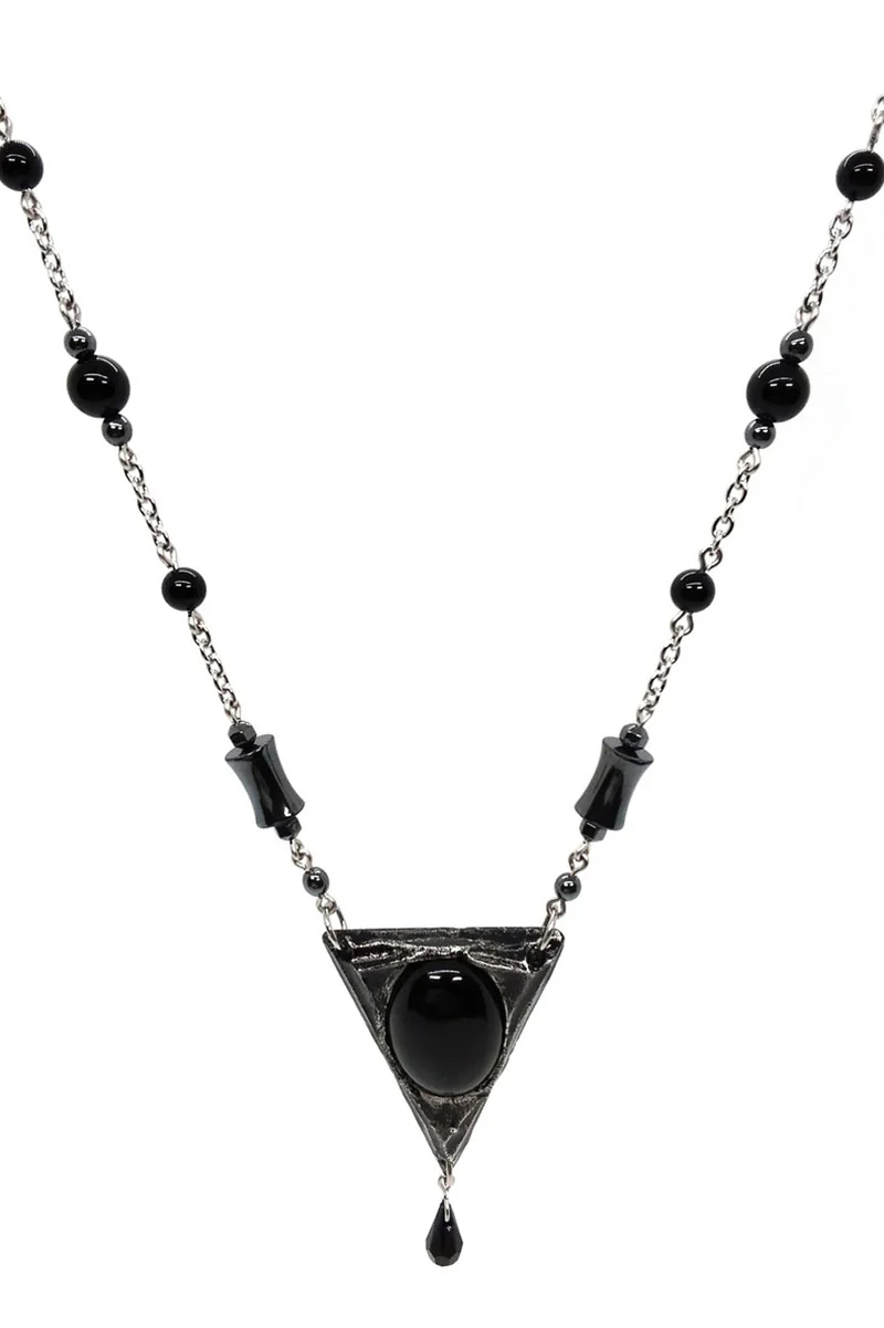 Onyx Triad Necklace - Image 5