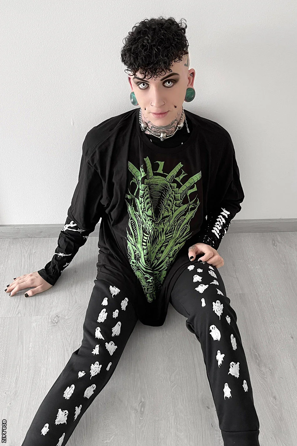 Ooky Spooky Ghost Joggers - Image 3