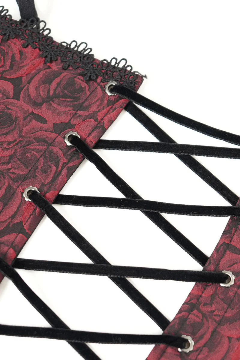 Painting the Roses Red Corset Top - Image 12