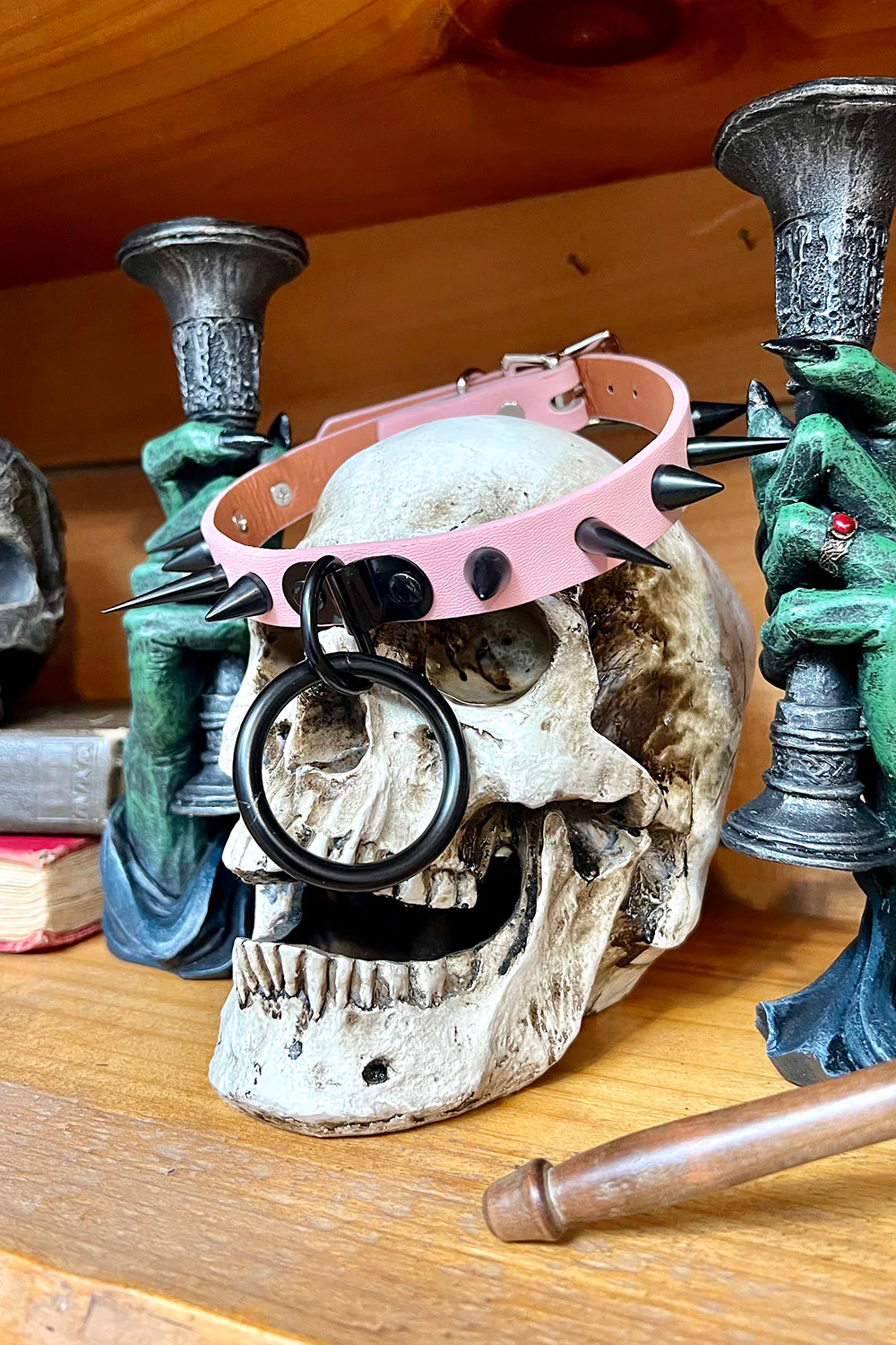 Pale Pink Death Choker [BLACK O-RING] - Image 2