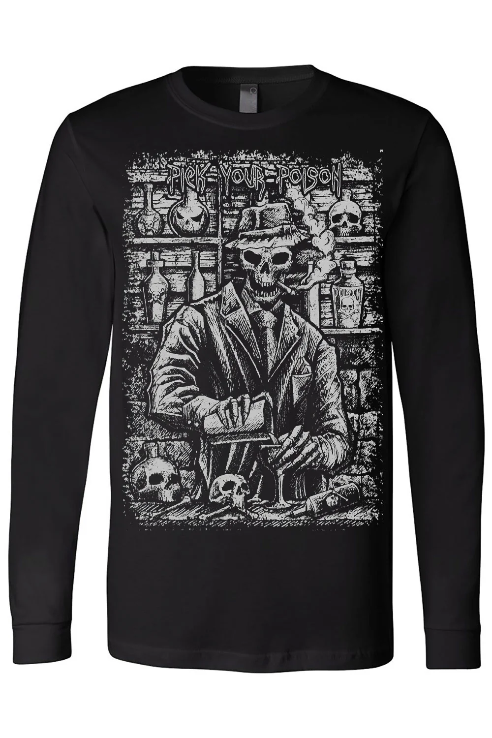 Pick Your Poison Skeleton T-shirt - Image 5