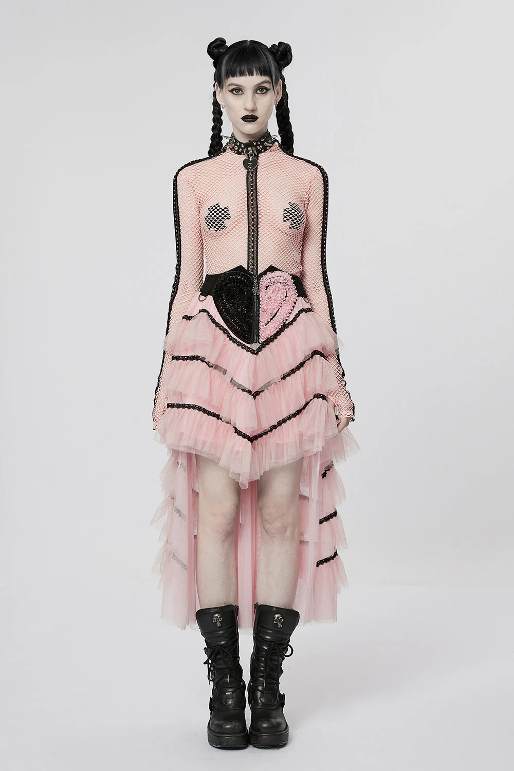 Pink Death Tulle Skirt [PINK] - Image 5
