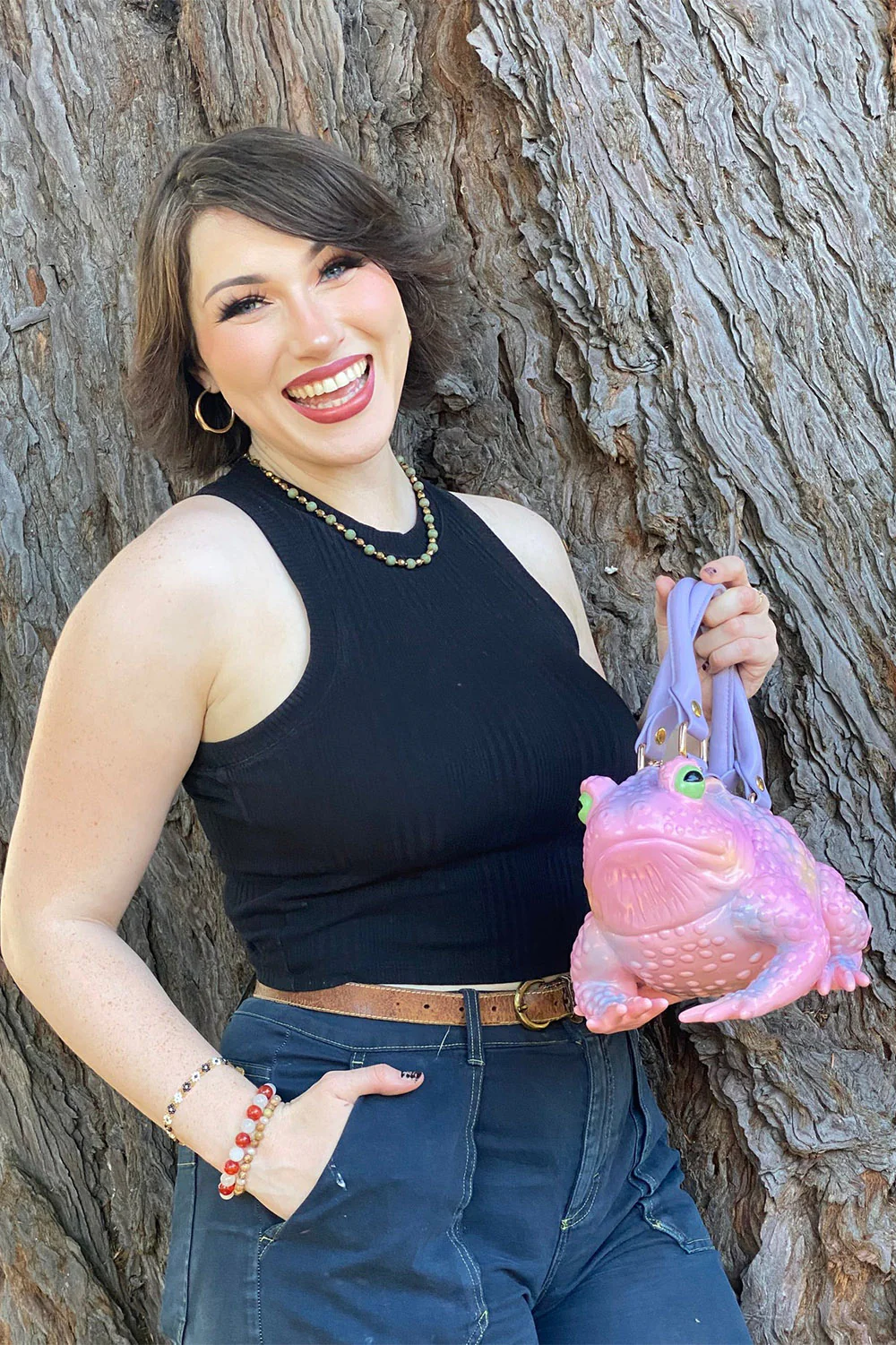 Pink Toad Bag [Glow Eyes] - Image 9