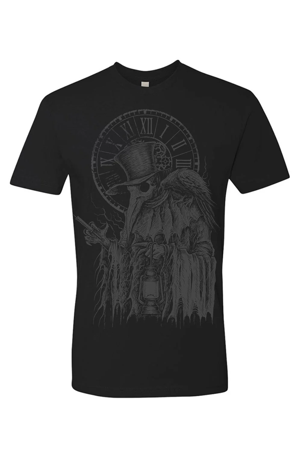 Plague Doctor T-shirt [GREY ASHES] - Image 8