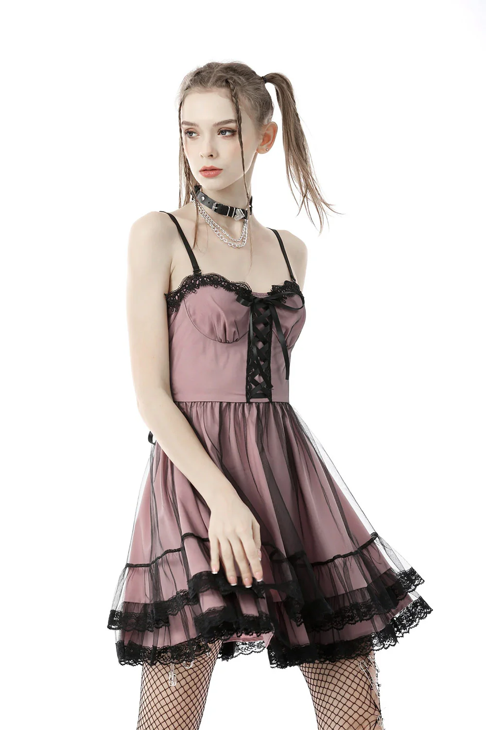 Porcelain Pink Doll Dress - Image 2