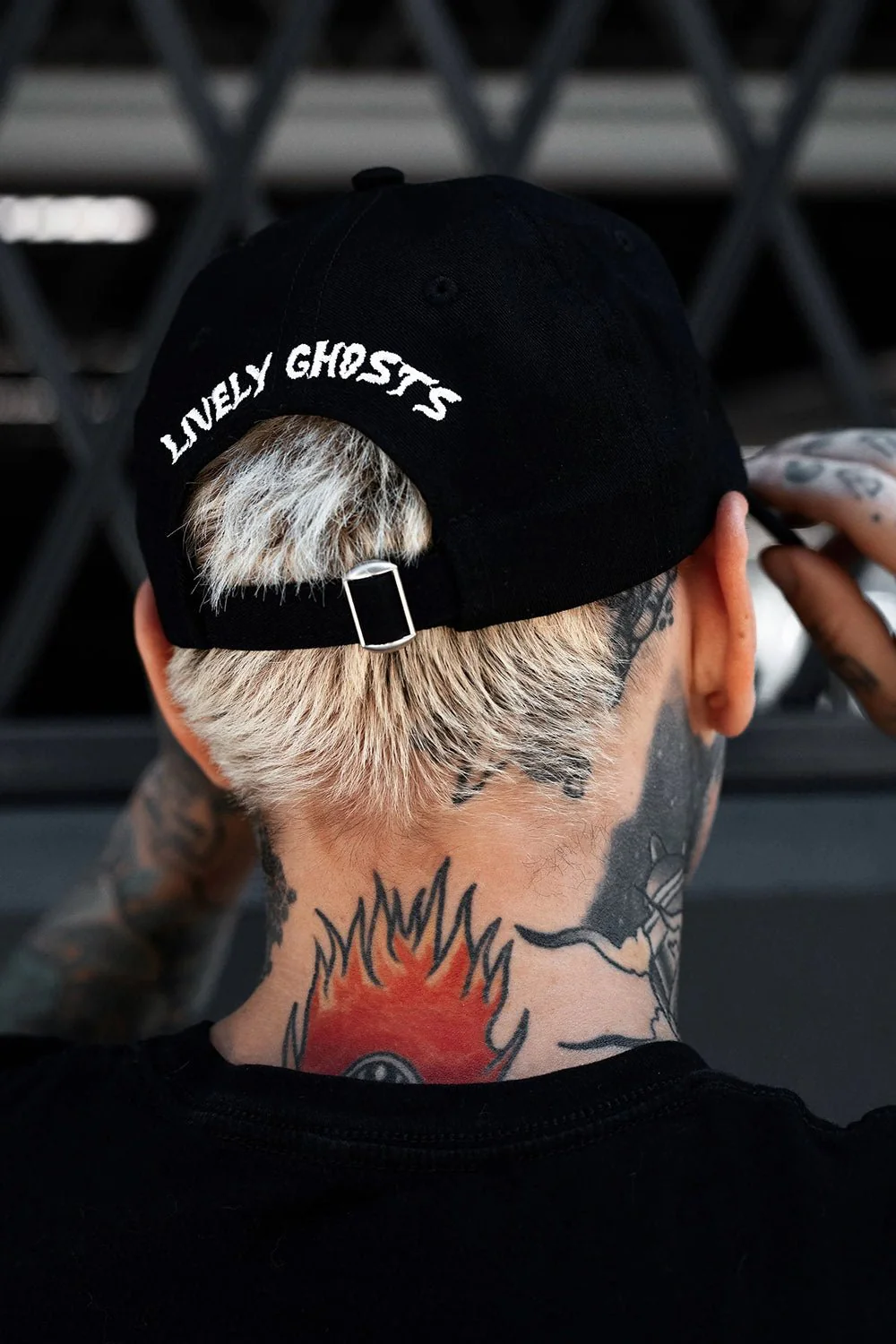 Ghostie Dad Hat [BLACK] - Image 2