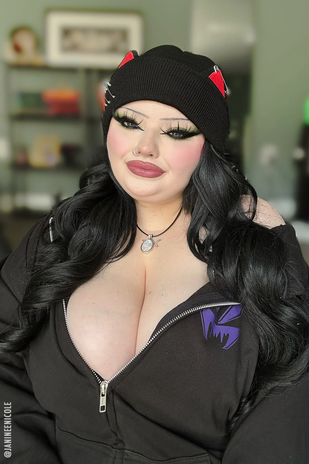 Punk Rock Kitty Beanie - Image 10