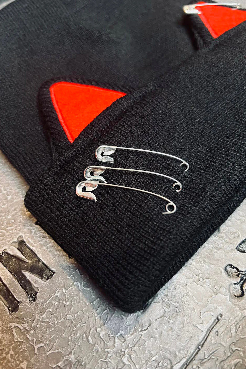 Punk Rock Kitty Beanie - Image 6