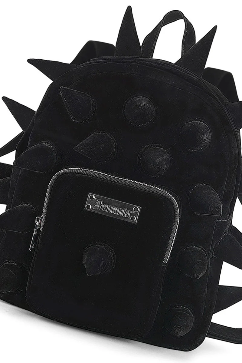 Punk Spiked Mini Backpack - Image 2