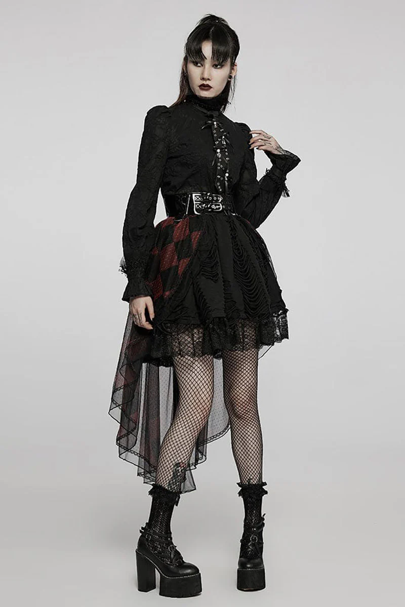 Punk Spiked Skinny Necktie - Image 7