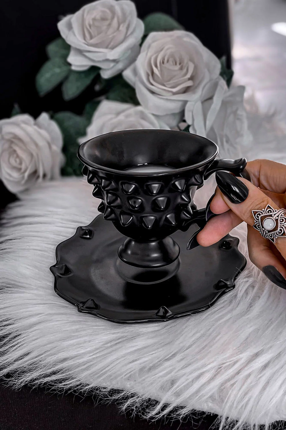 Punktorian Teacup & Saucer - Image 2