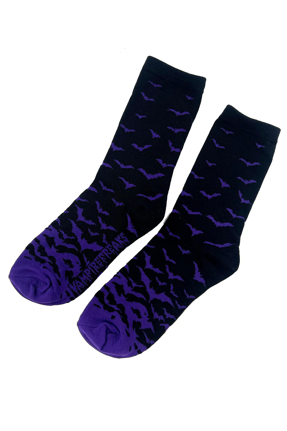 Purple Moonlight Bat Socks - Image 5