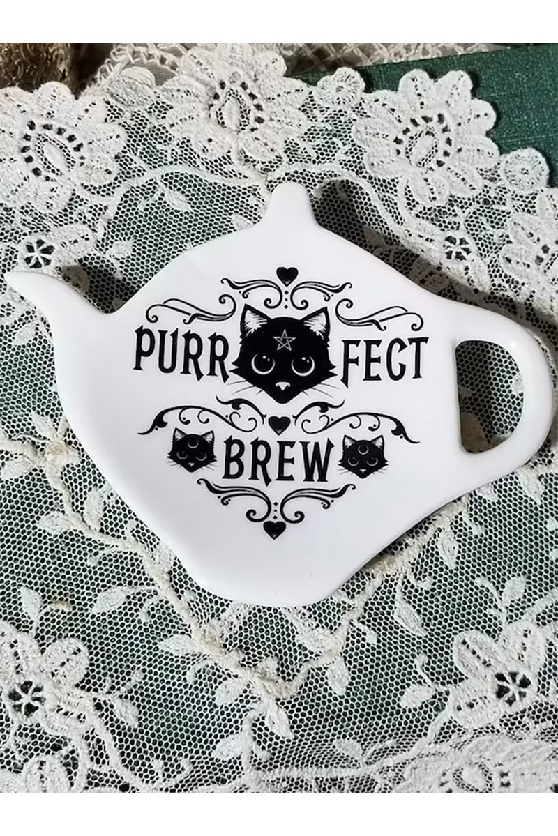 Purrfect Brew Spoon Rest - Image 2