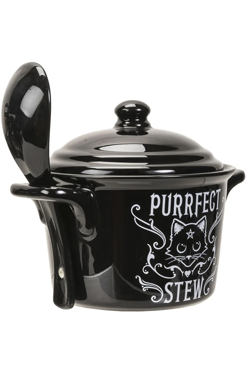Purrfect Stew Bowl & Spoon Set - Image 4