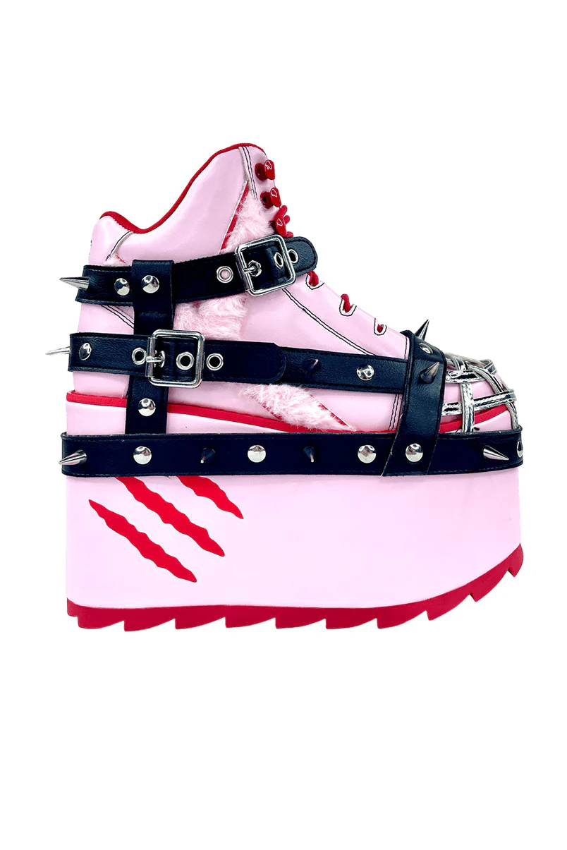 Qozmo BNDG Gloomy Bear Platforms [PINK] - Image 3