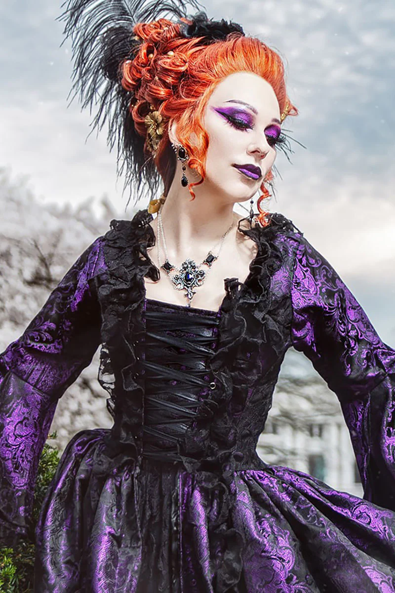 Queen of the Dark Night Necklace - Image 2
