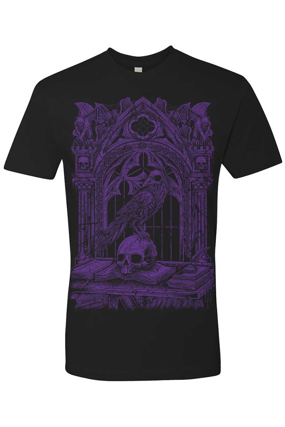 Quoth the Raven T-shirt [PURPLE] - Image 4