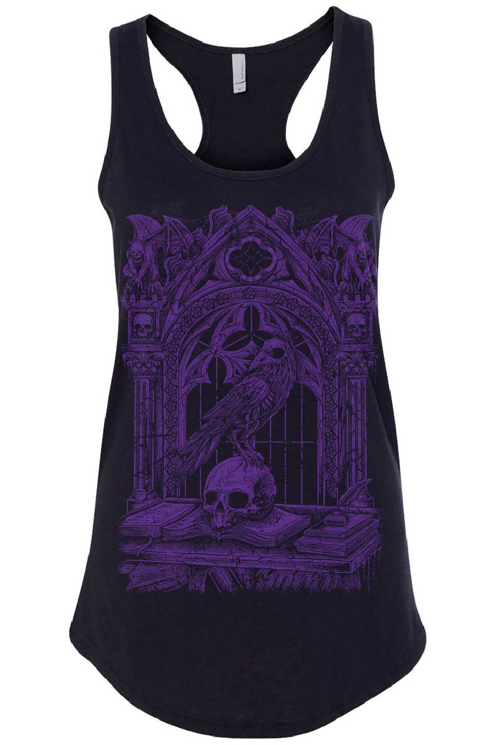 Quoth the Raven T-shirt [PURPLE] - Image 7