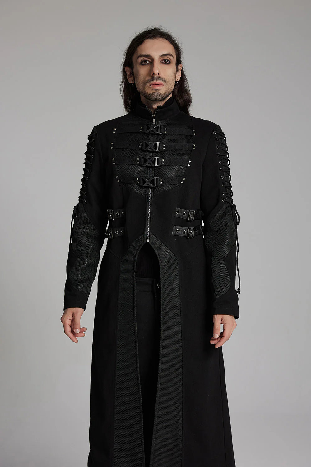 Rasputin Rivet Studded Trenchcoat - Image 5