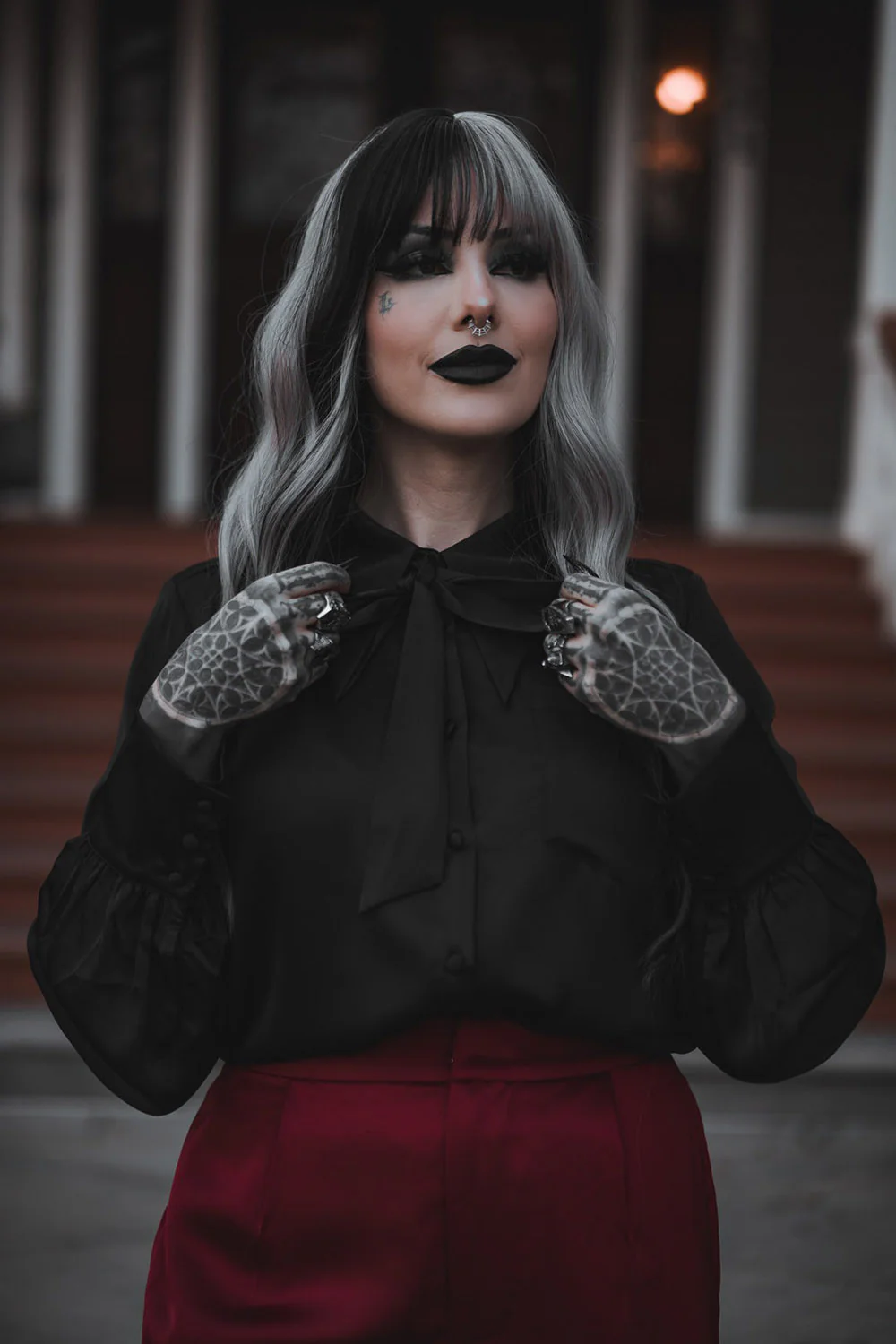 Raven Button Down Shirt [Unisex] - Image 3