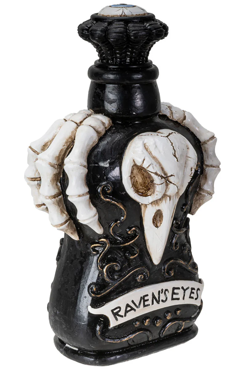 Raven Poison Bottle Statue - Image 2