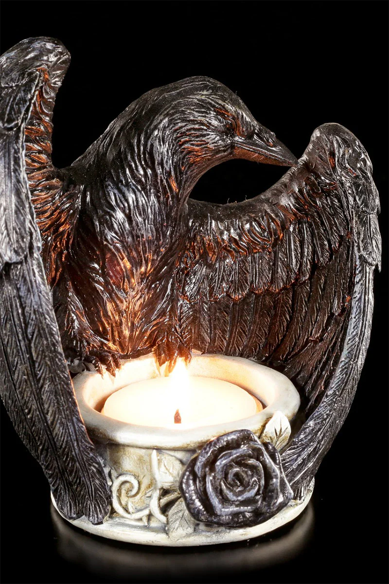 Raven T-Light Holder - Image 3