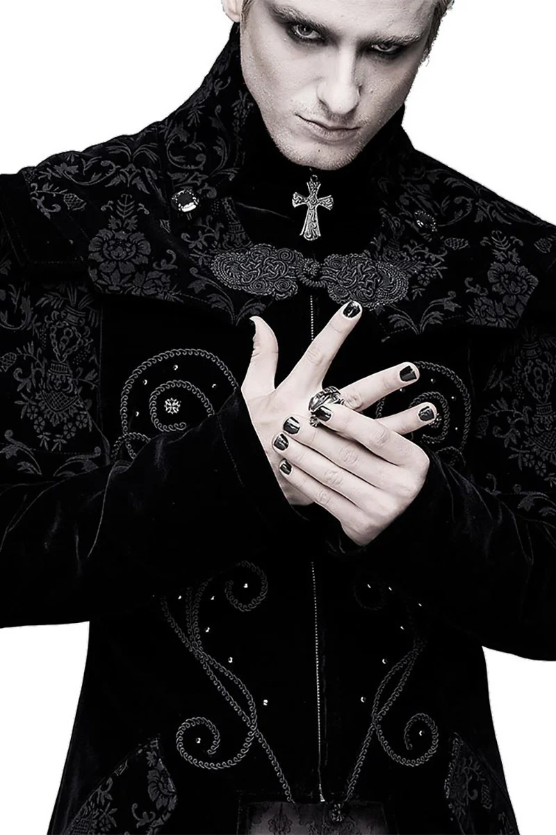 Ravenborne Count Velvet Coat - Image 6