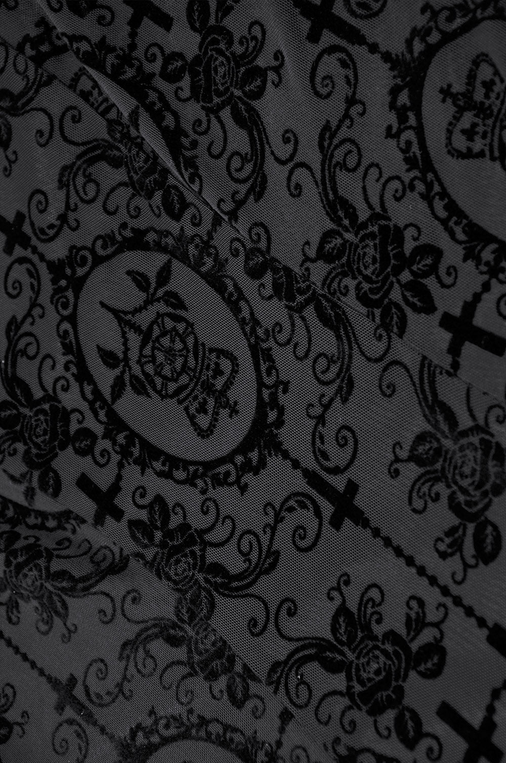 Ravencrest Layered Lace Sleeve Dress - Image 12