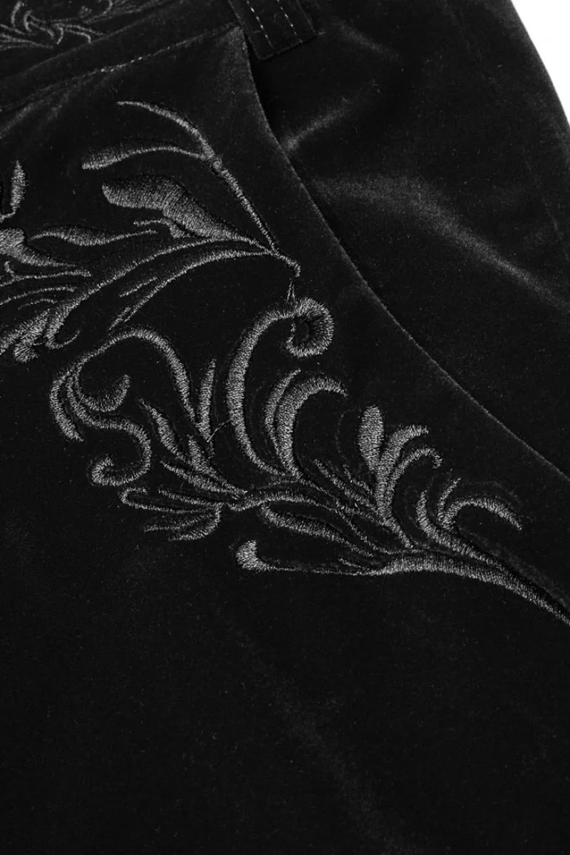 Ravencrest Velvet Pants - Image 2