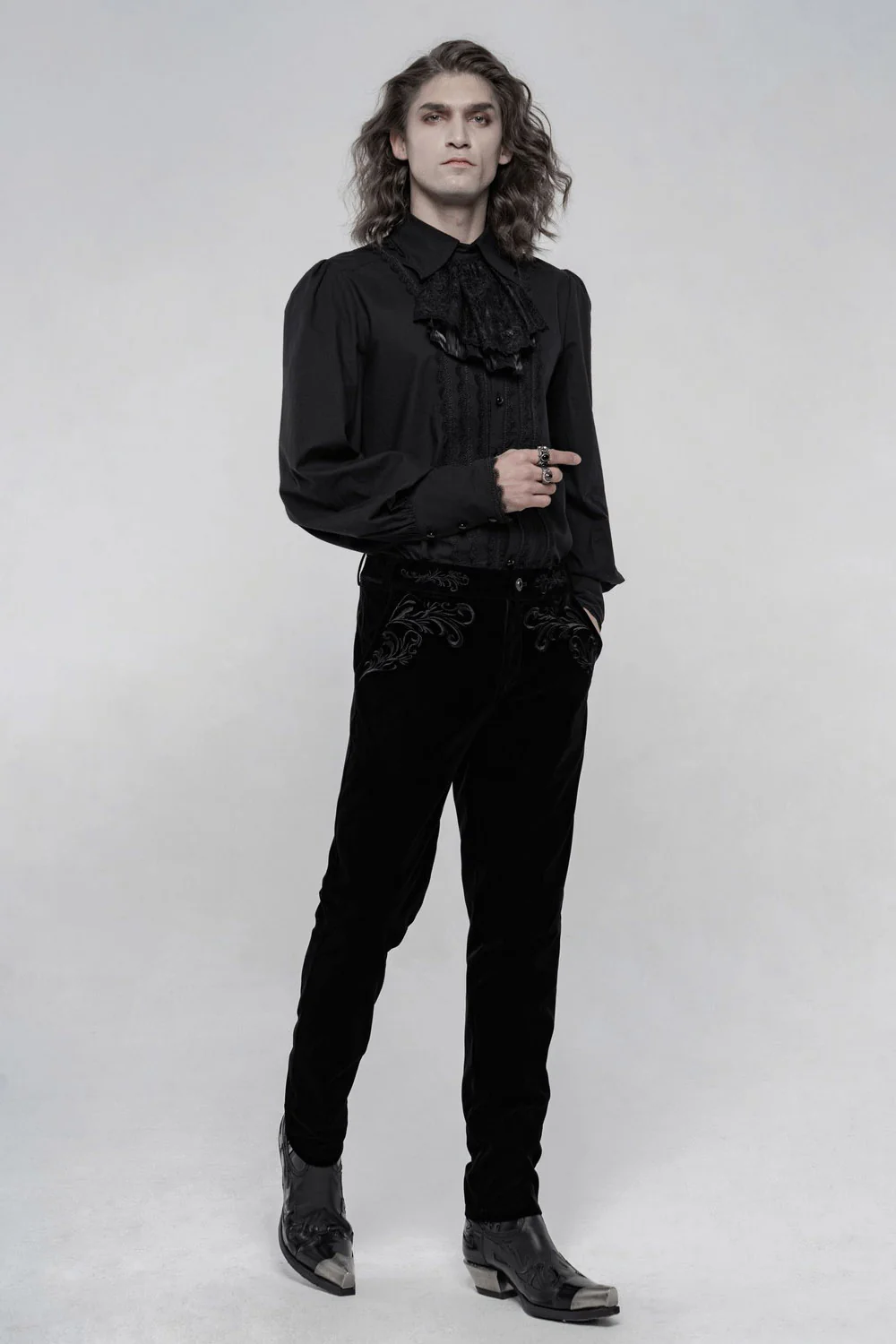 Ravencrest Velvet Pants - Image 4