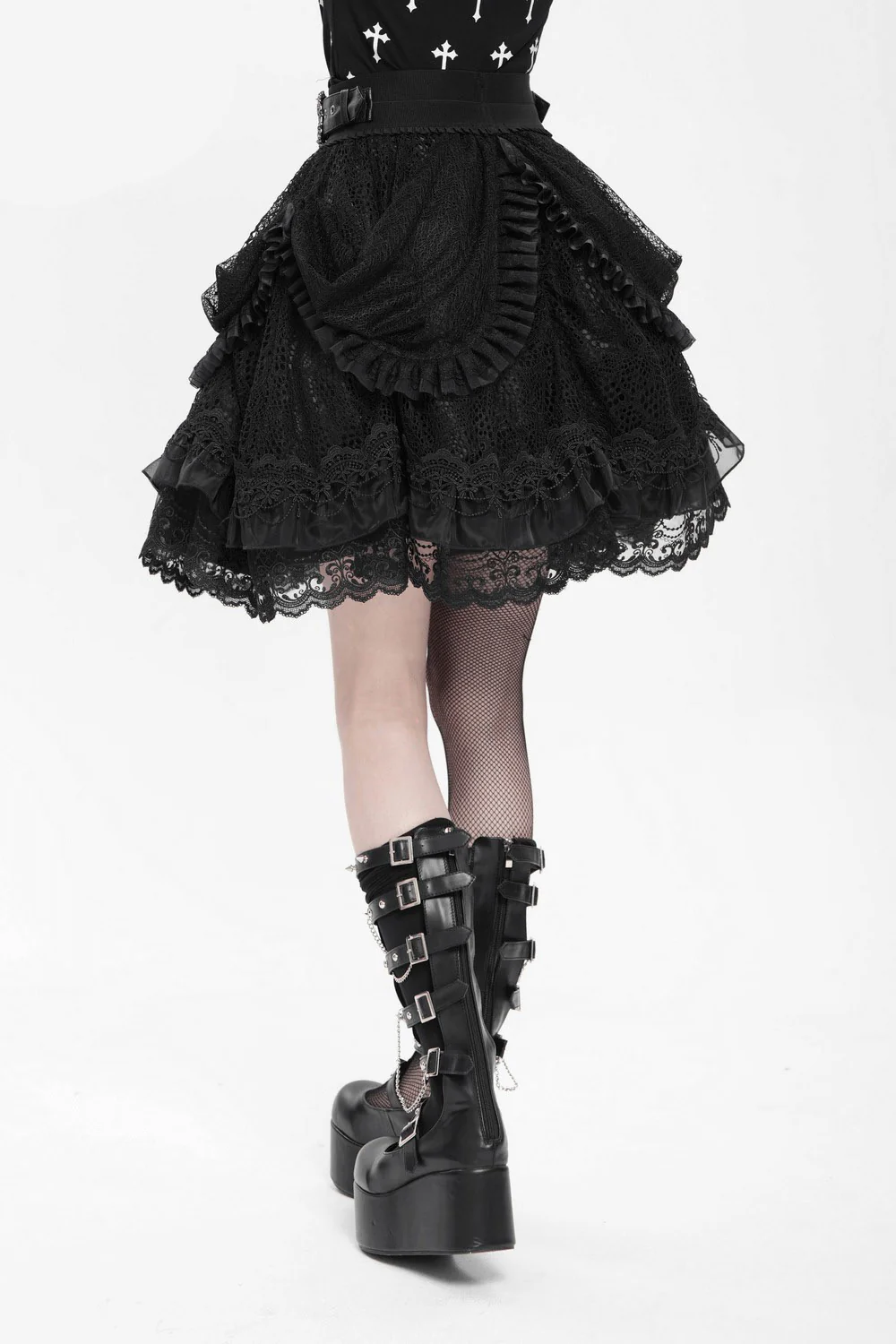 Ravenlace Layered Ruffle Skirt - Image 3